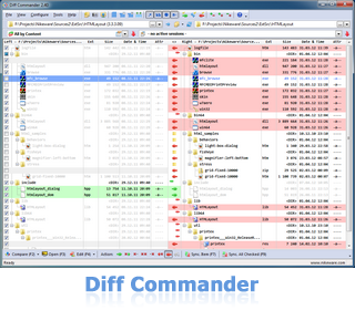 Diff Commander - directory compare and synchronize tool